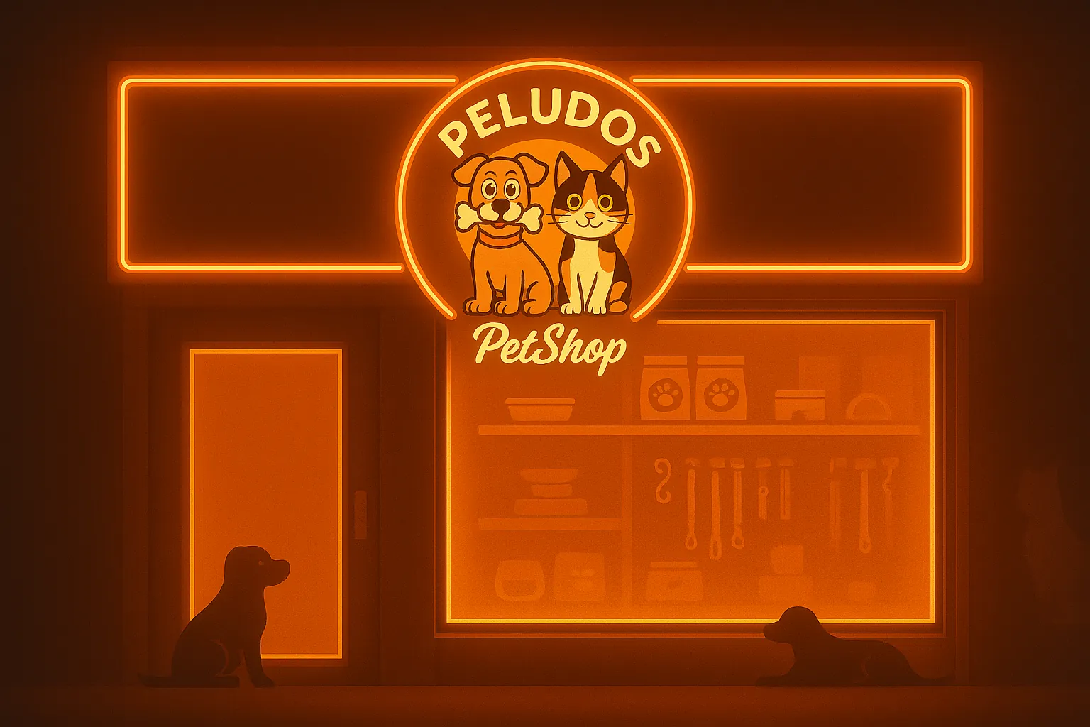 Peludos Pet Shop Logo